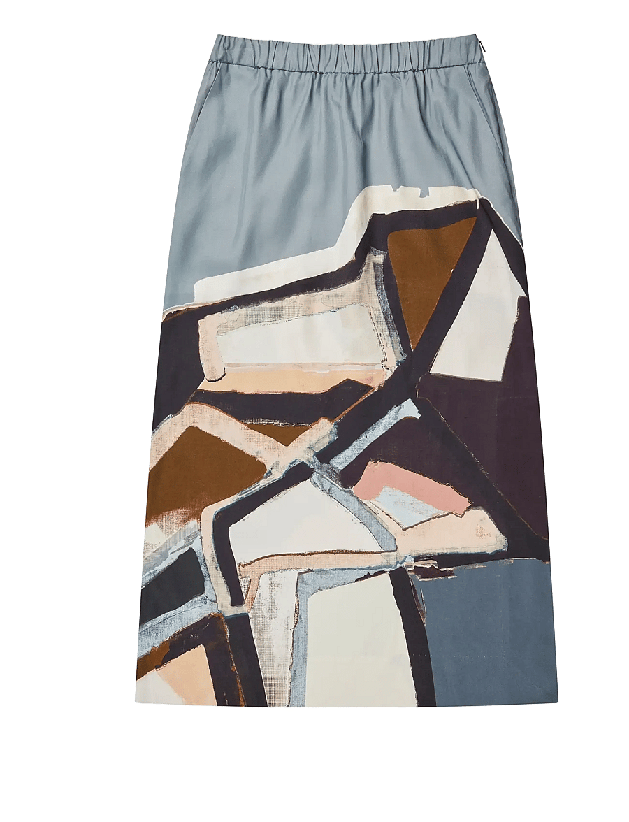Munthe - ROCKY - midi nederdele - grey - 1