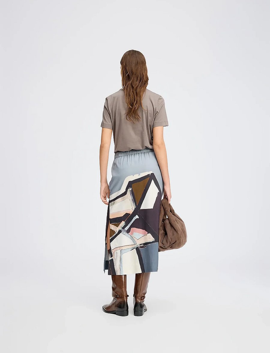 Munthe - ROCKY - midi nederdele - grey - 2