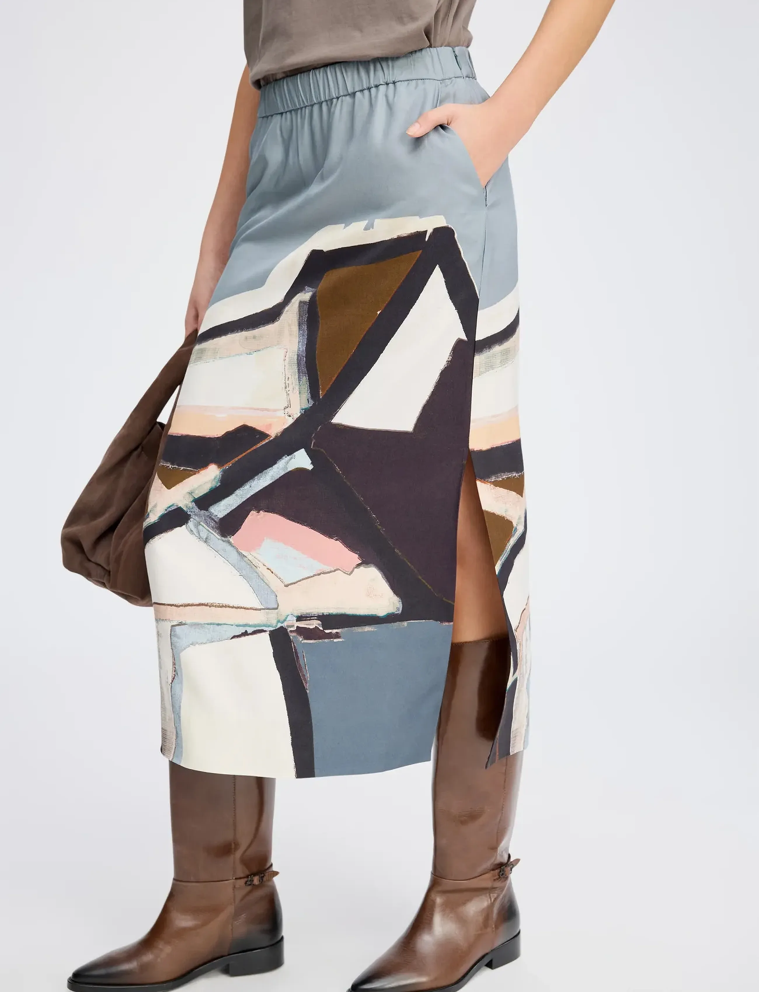 Munthe - ROCKY - midiseelikud - grey - 3