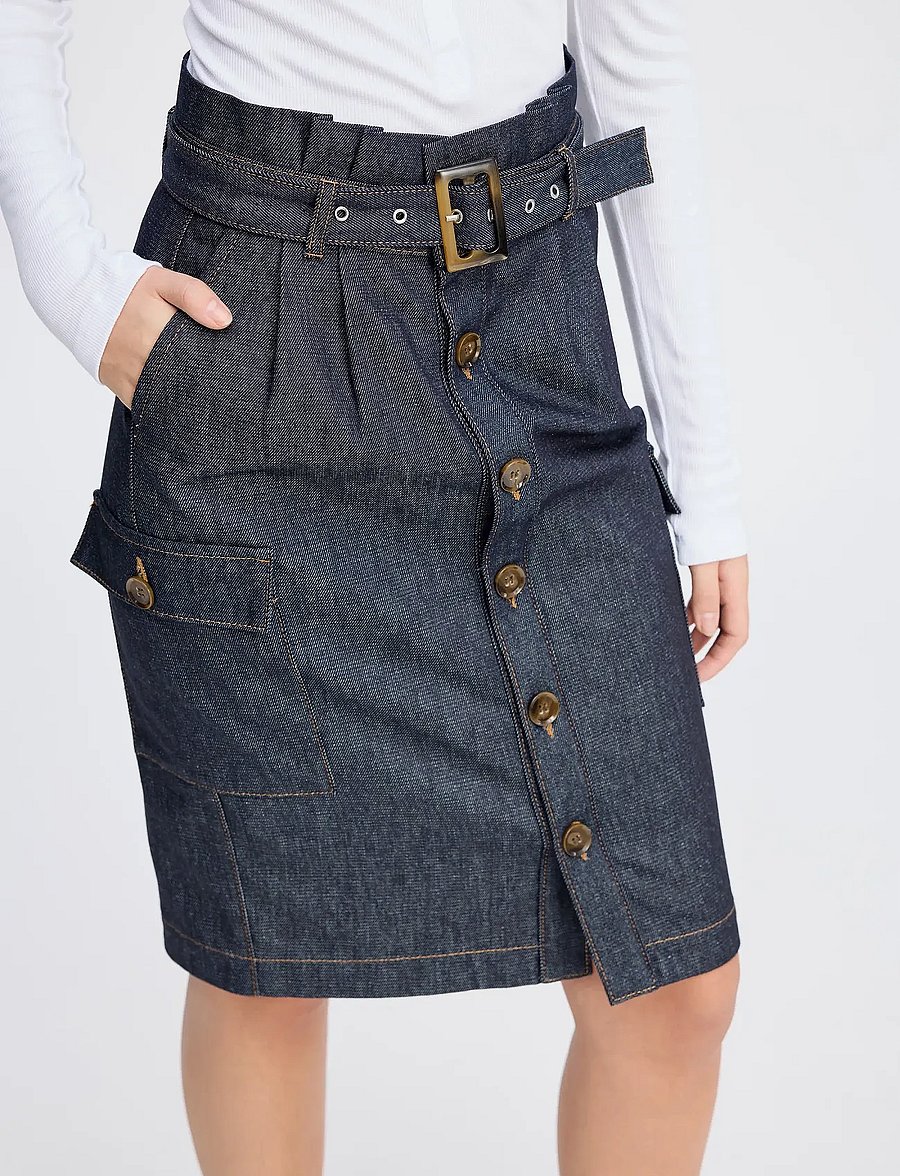 Munthe - RAINA - jeansröcke - indigo - 3