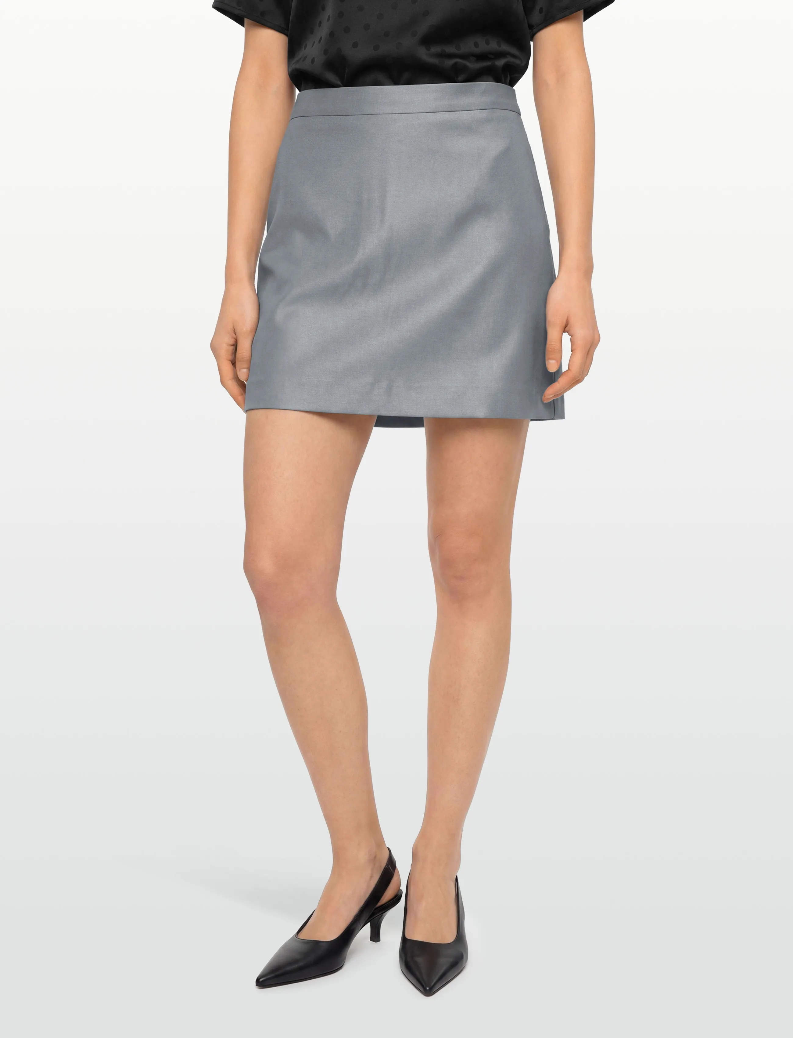 Munthe - RAZY - kurze röcke - grey - 3