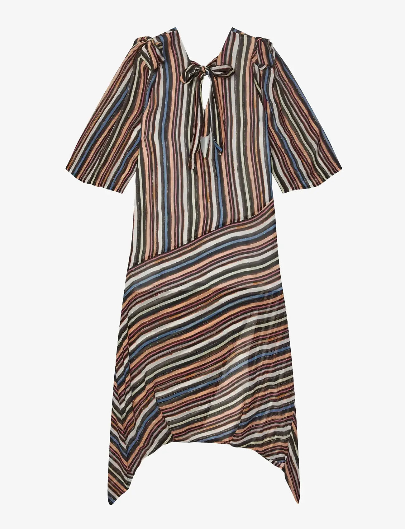 Munthe - RIFFY - midi-kleider - stripe black - 2