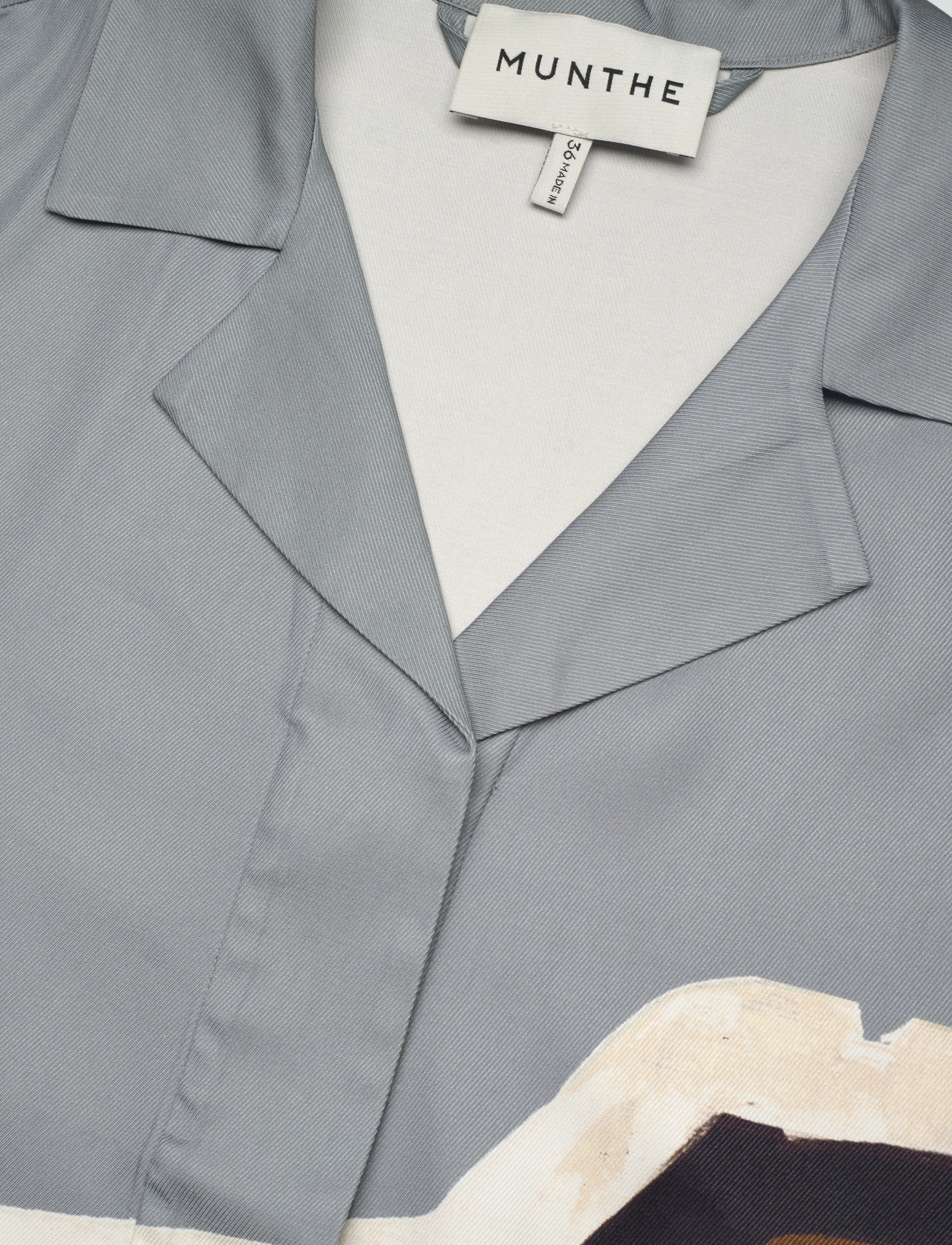 Munthe - RATANA - hemdkleider - grey - 3