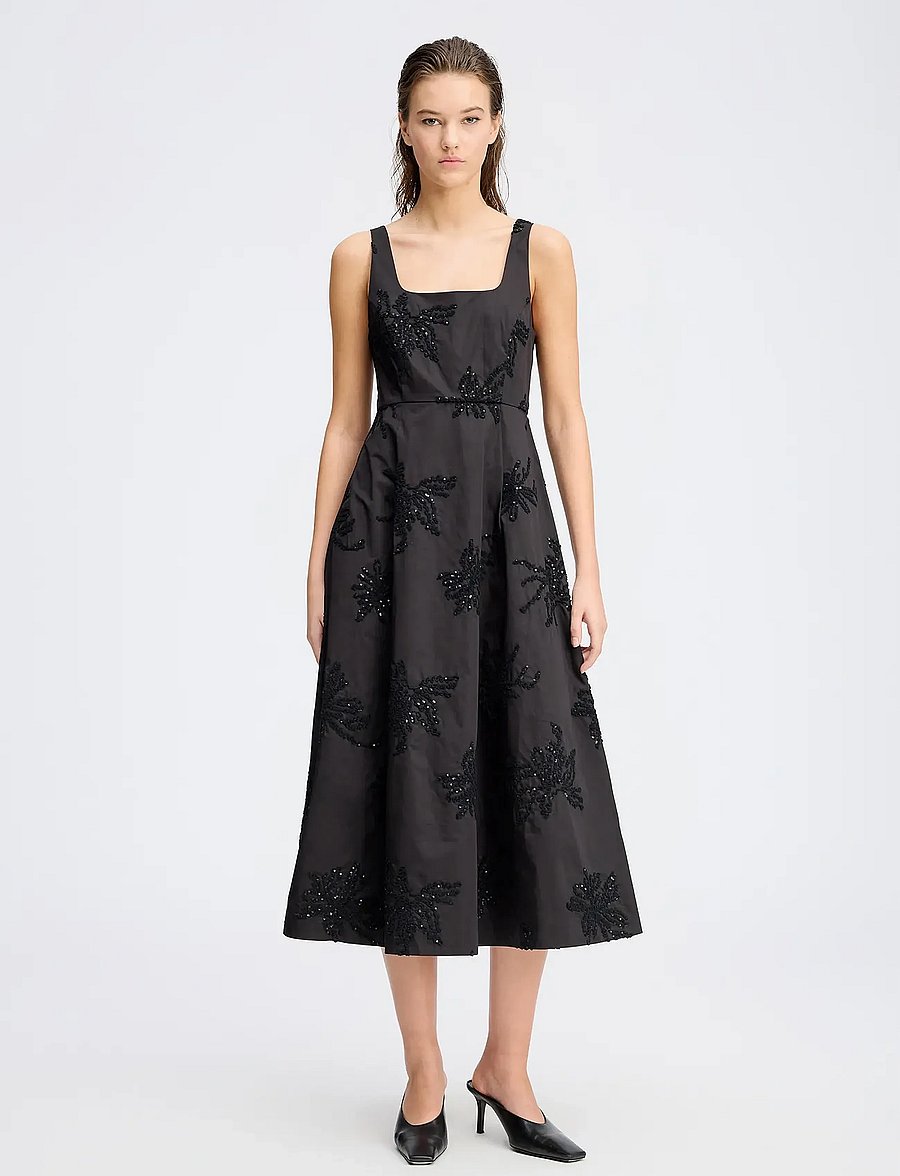 Munthe - RONIA - midikleidid - black - 0