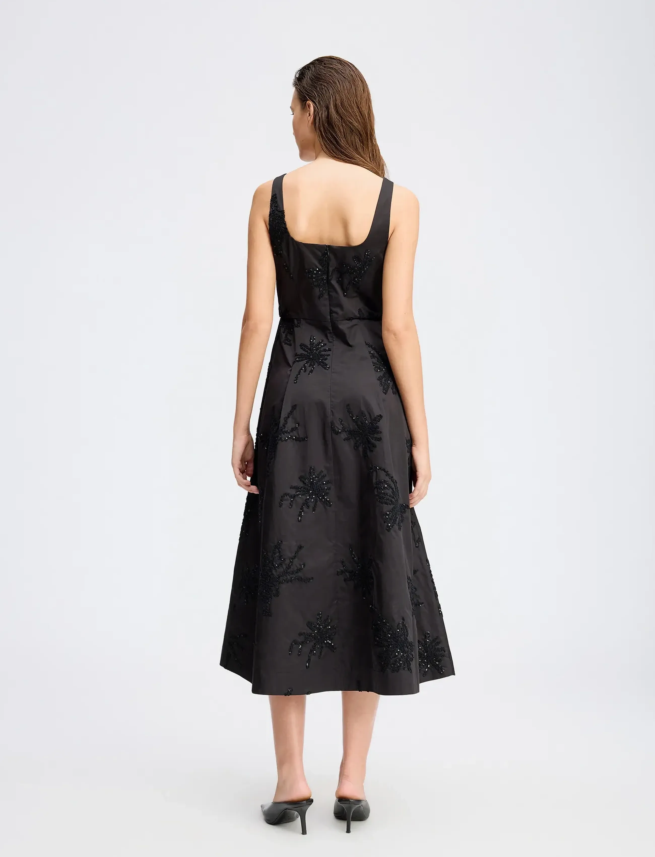 Munthe - RONIA - midikleidid - black - 2