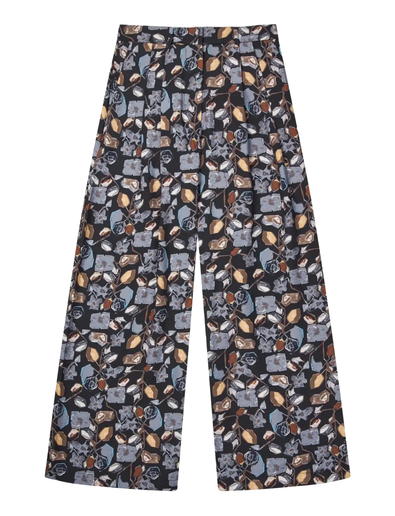 Munthe FAICUS - Püksid - BLACK / multi