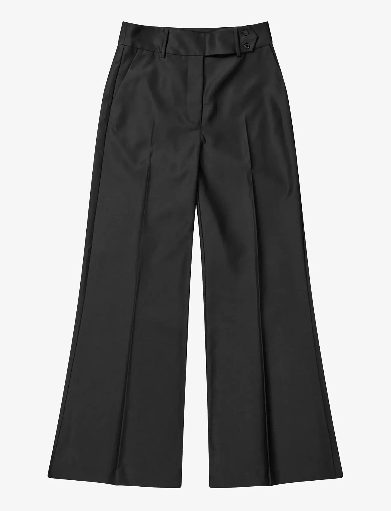 Munthe - RADINE - bukser med brede ben - black - 1