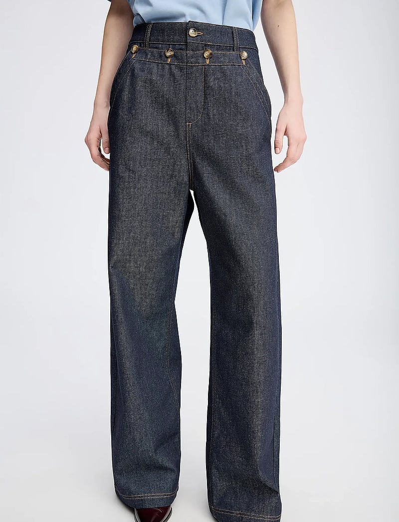 Munthe - RUPERT - straight jeans - indigo - 3