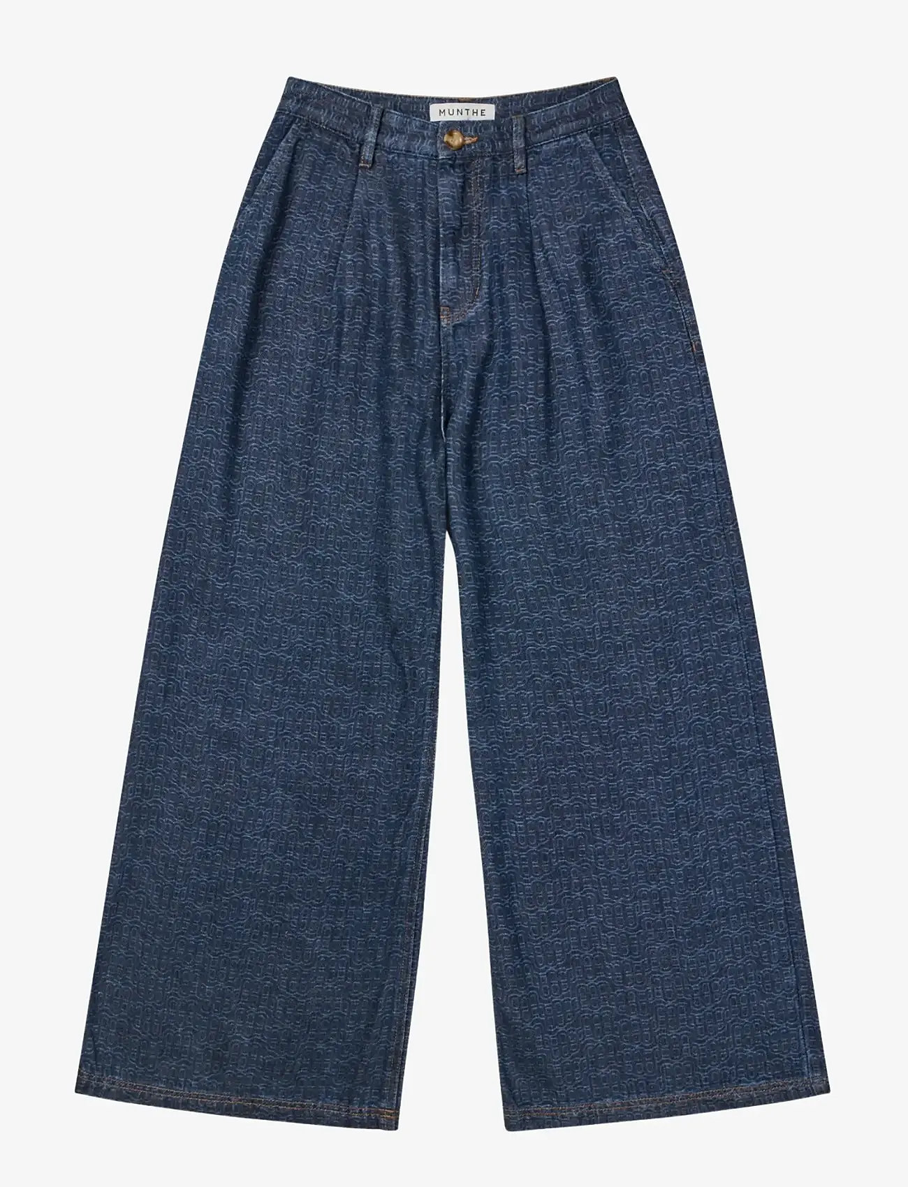 Munthe - RONAN - laia säärega teksad - indigo - 1