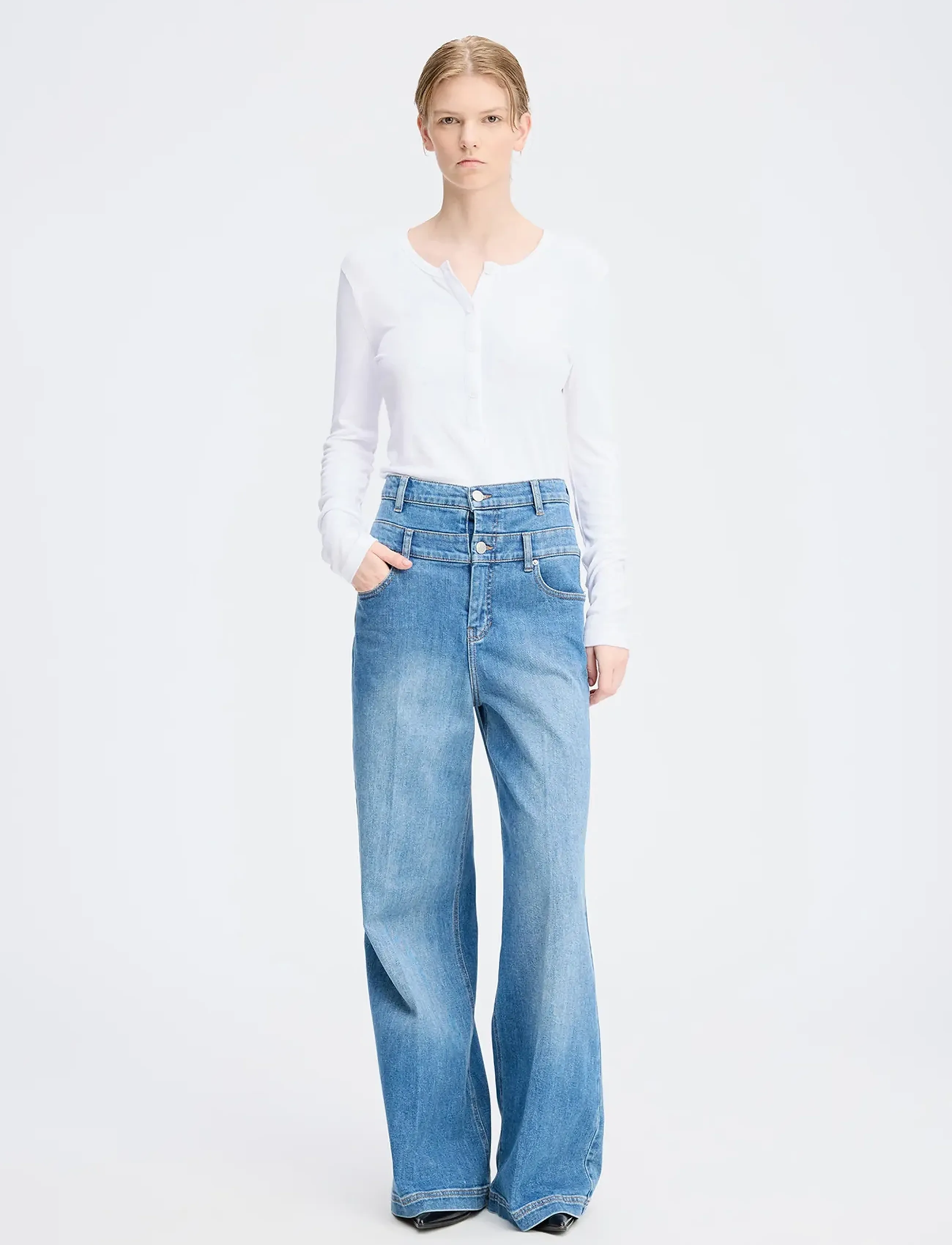 Munthe ROSH - Straight jeans - BLUE / blue