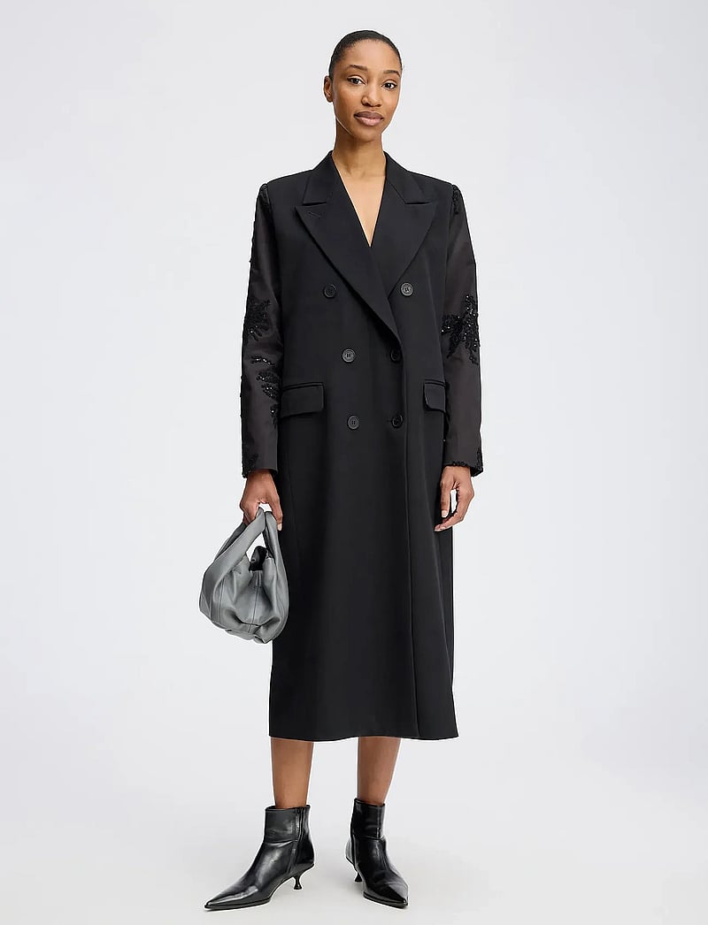 Munthe - RAYMOND - tunna kappor - black - 0