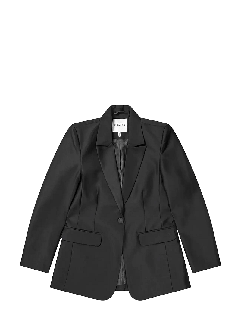 Munthe - RILLO - einreihige blazer - black - 1