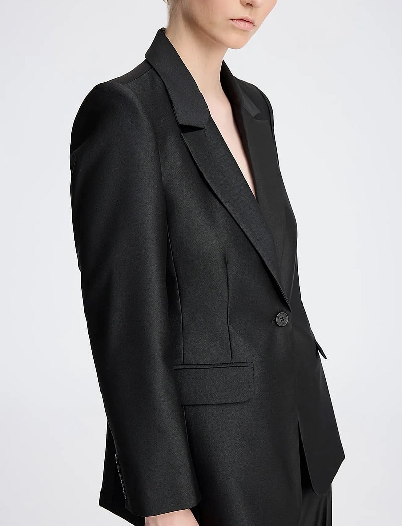 Munthe - RILLO - einreihige blazer - black - 3