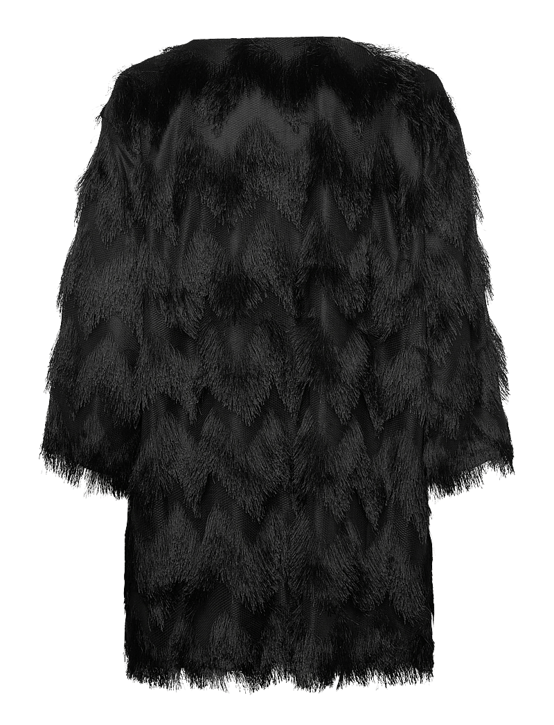 Munthe - ROSEVILLA - kunstpelz - black - 1