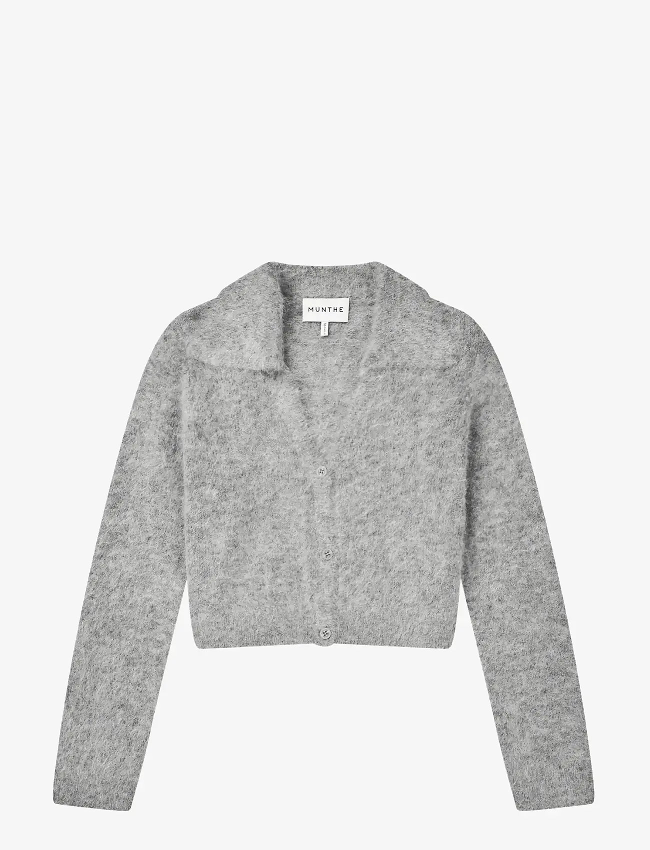 Munthe - ROXAS - cardigans - grey - 1