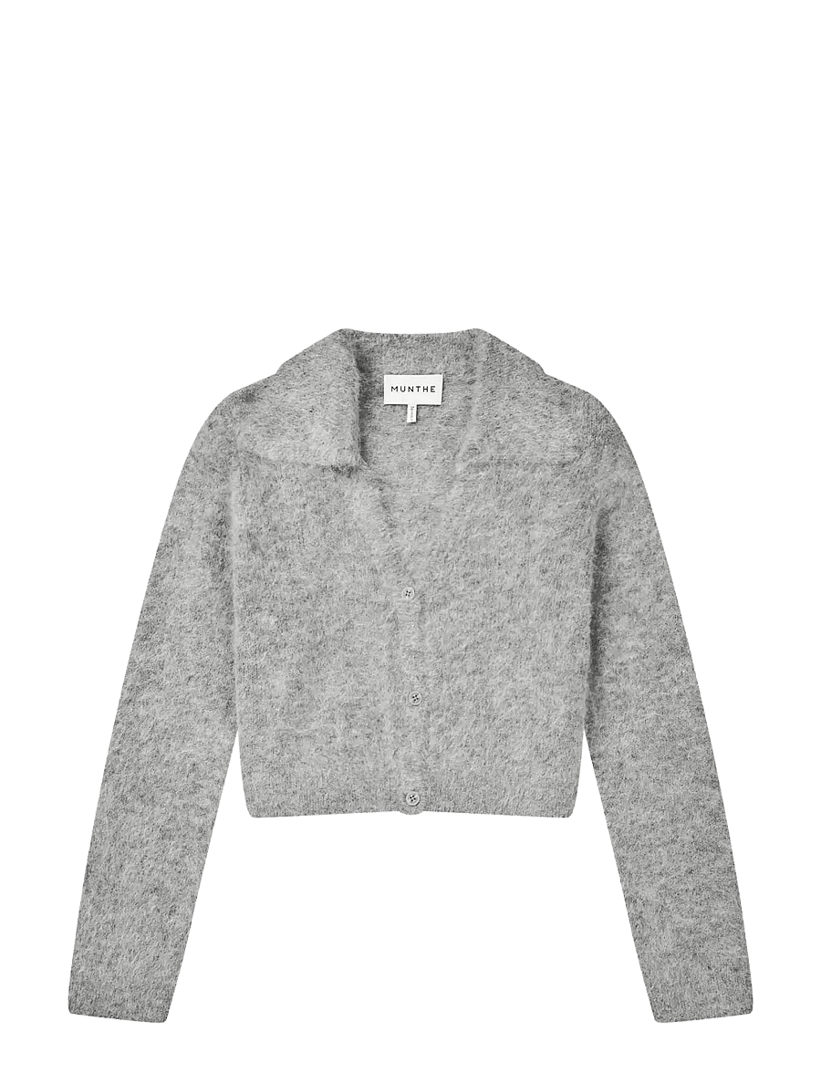 Munthe - ROXAS - strickjacken - grey - 1