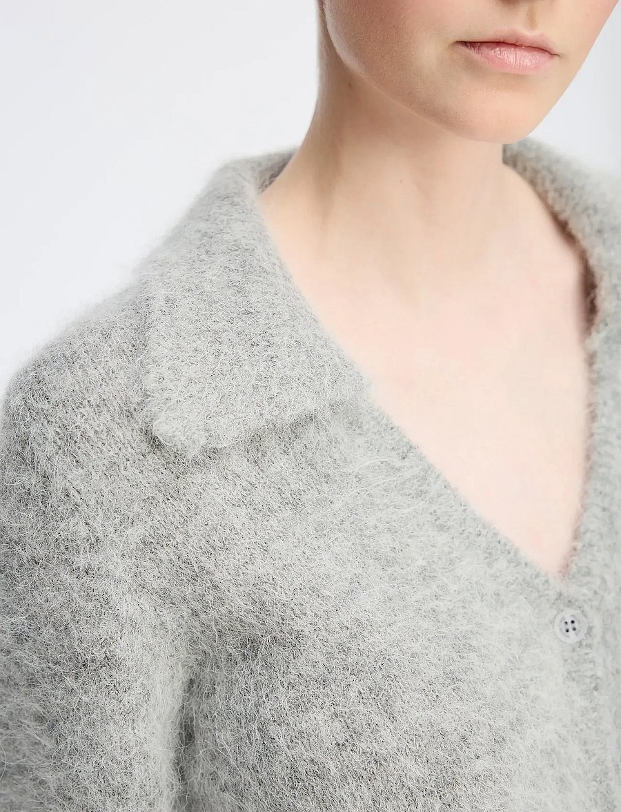 Munthe - ROXAS - strickjacken - grey - 4