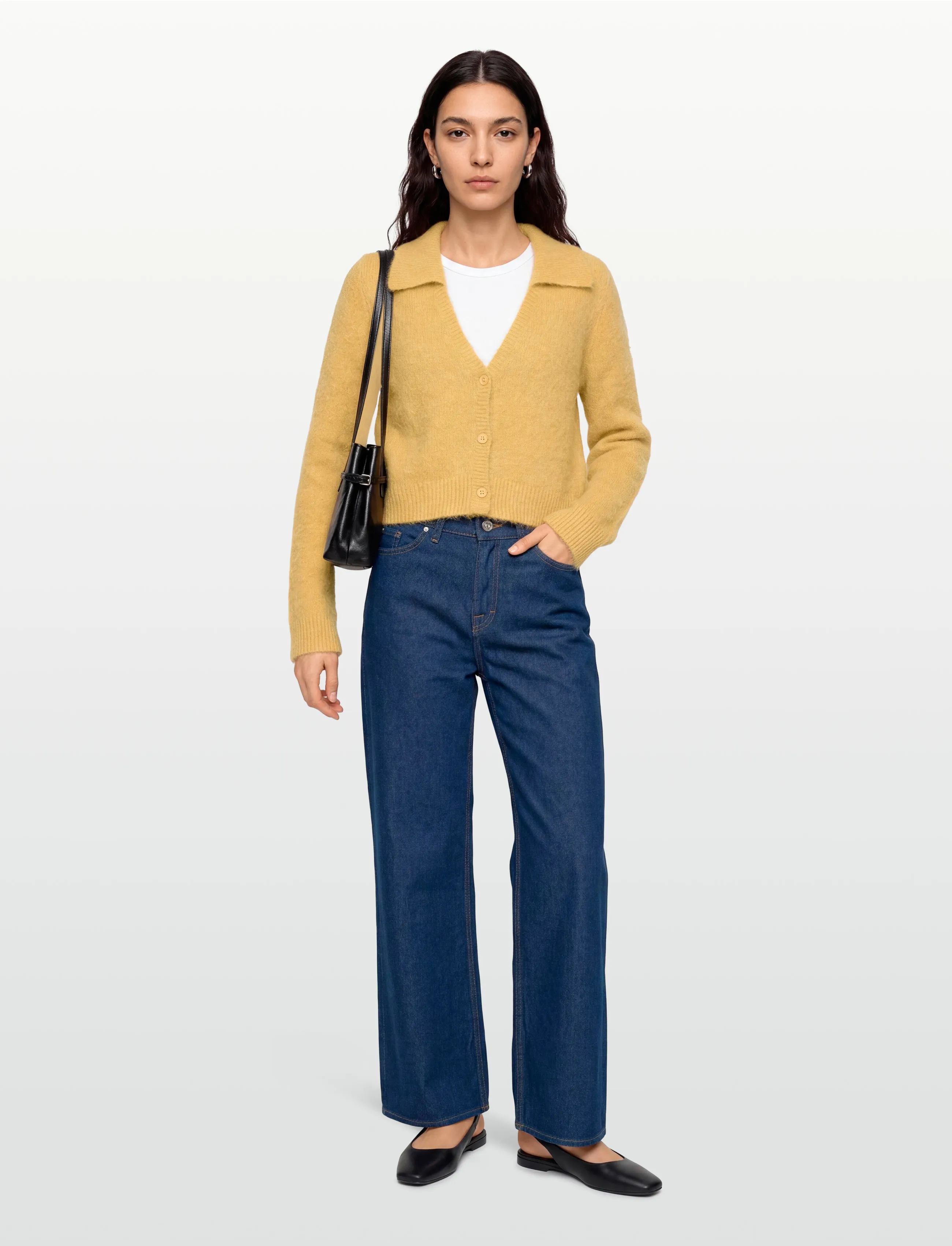 Munthe - ROXAS - cardigans - lemon - 0