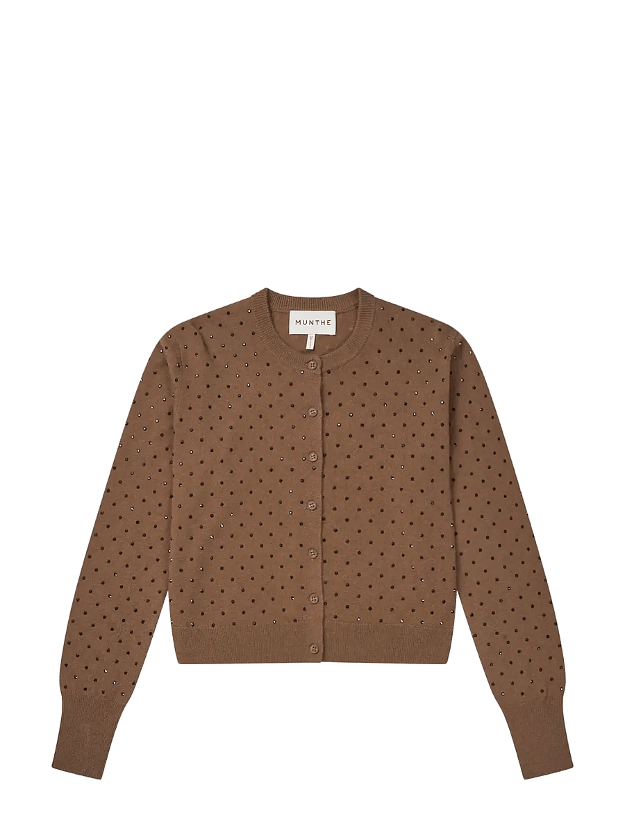 Munthe - RADCLIFF - cardigans - brown - 1