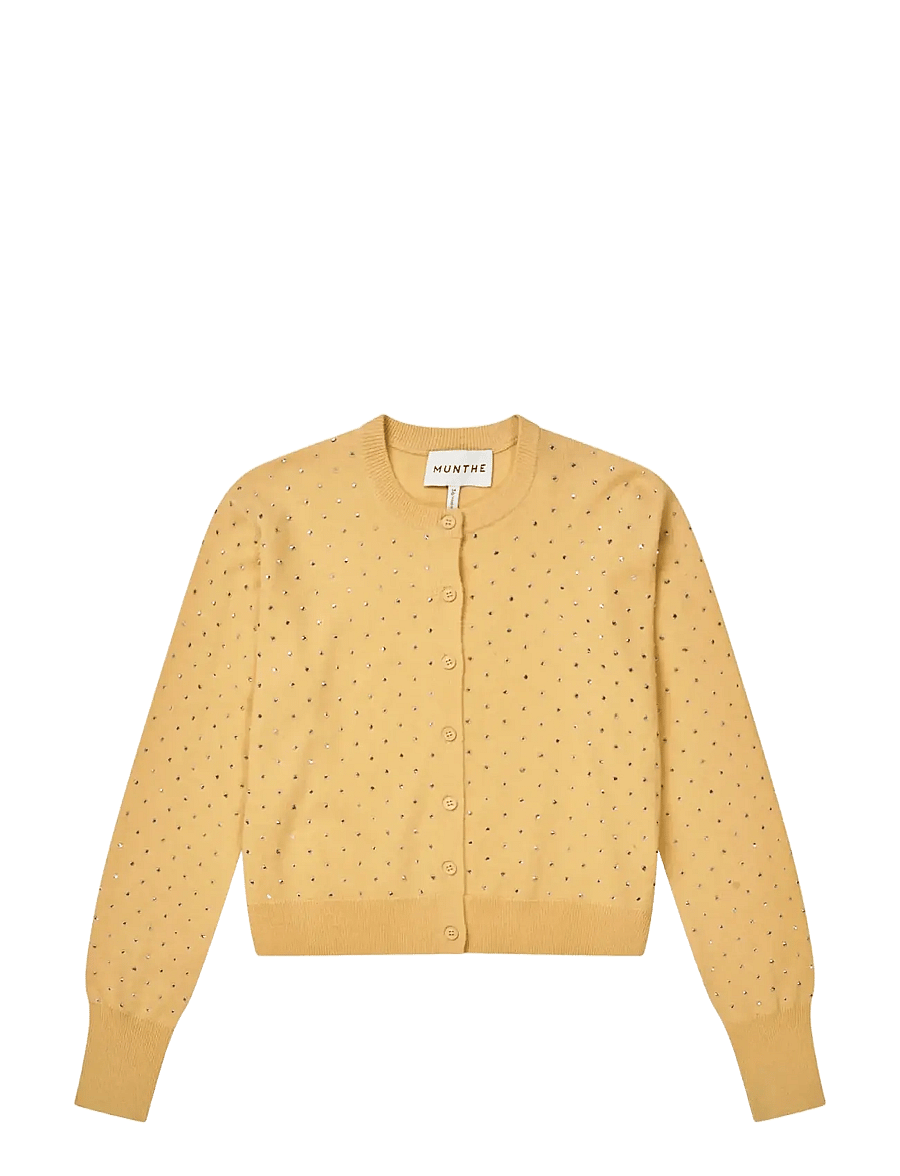 Munthe - RADCLIFF - cardigans - lemon - 1