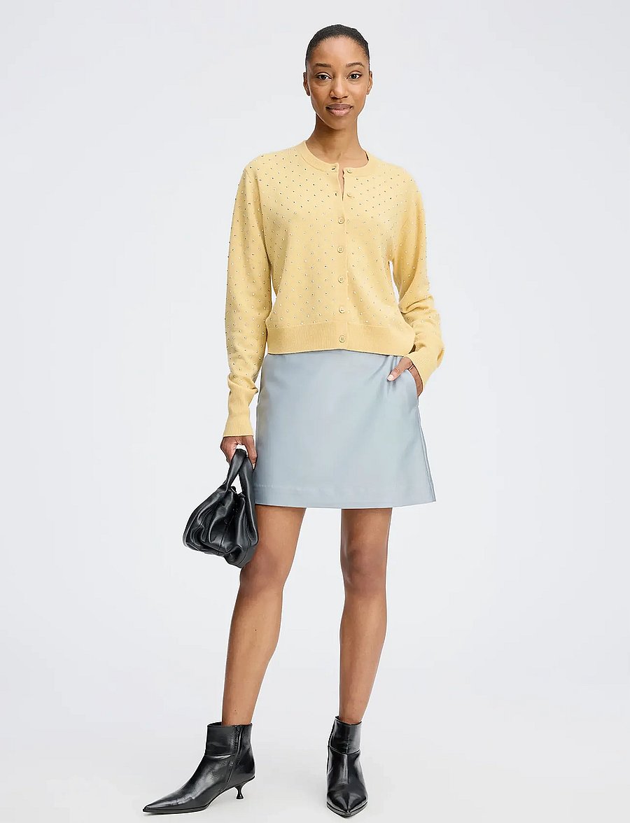 Munthe - RADCLIFF - cardigans - lemon - 0