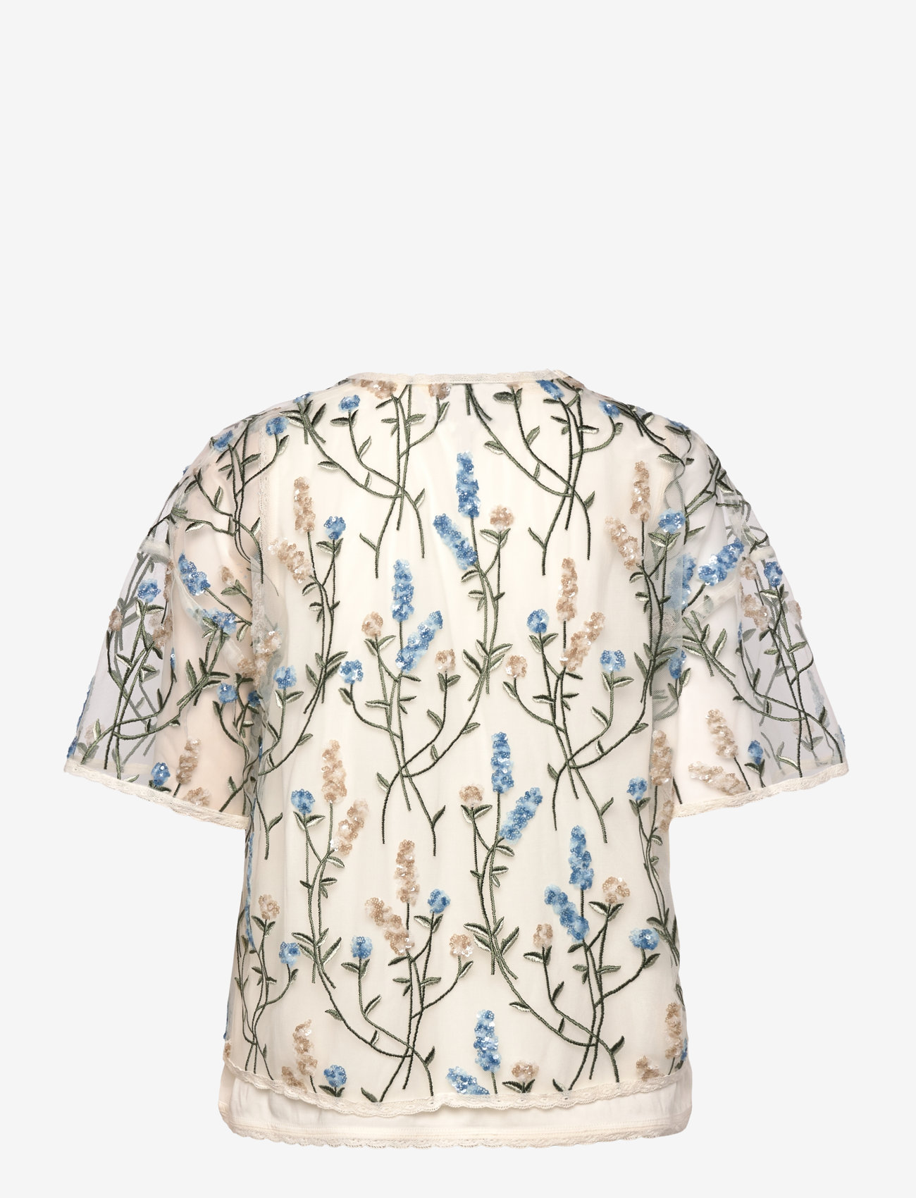 Munthe - ULFIN - short-sleeved blouses - white - 1