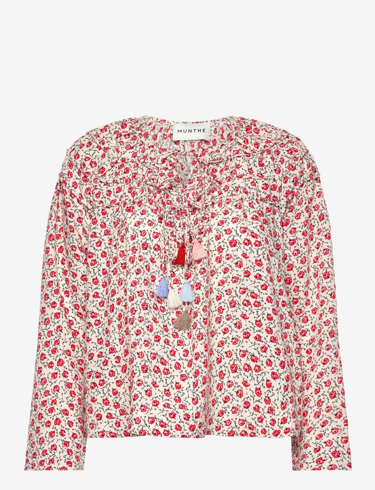 Munthe - UZZA - pikkade varrukatega pluusid - red - 0