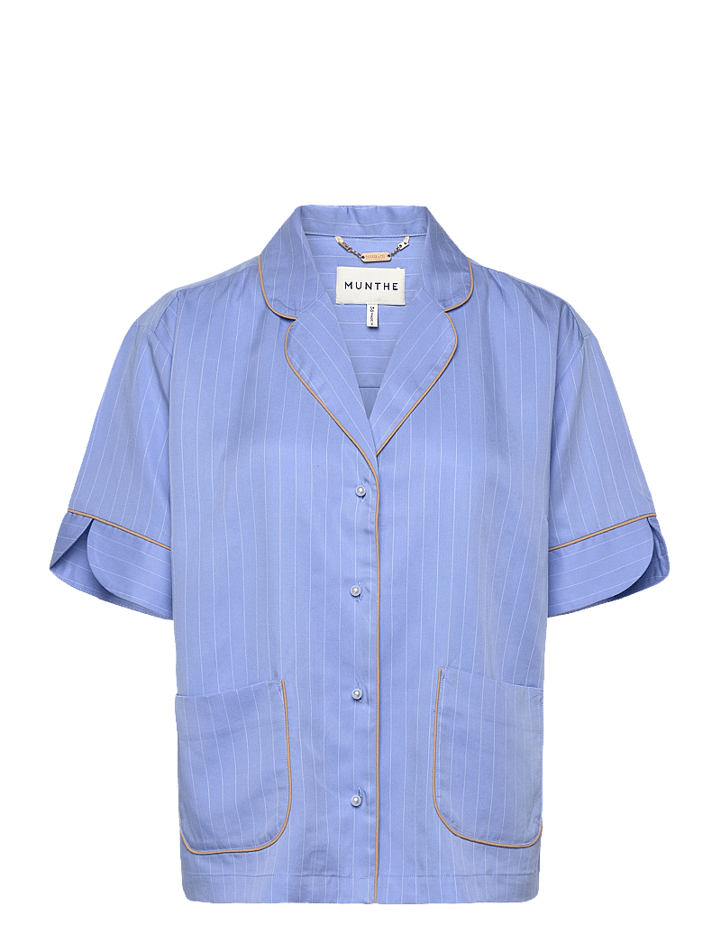 Munthe - USHI - lühikeste varrukatega särgid - blue - 1