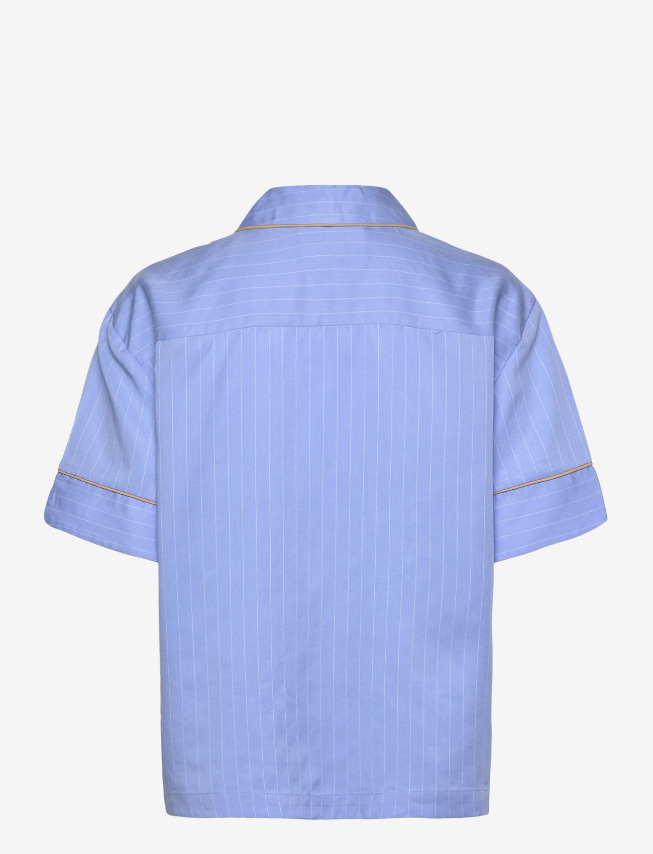 Munthe - USHI - kurzärmlige hemden - blue - 1