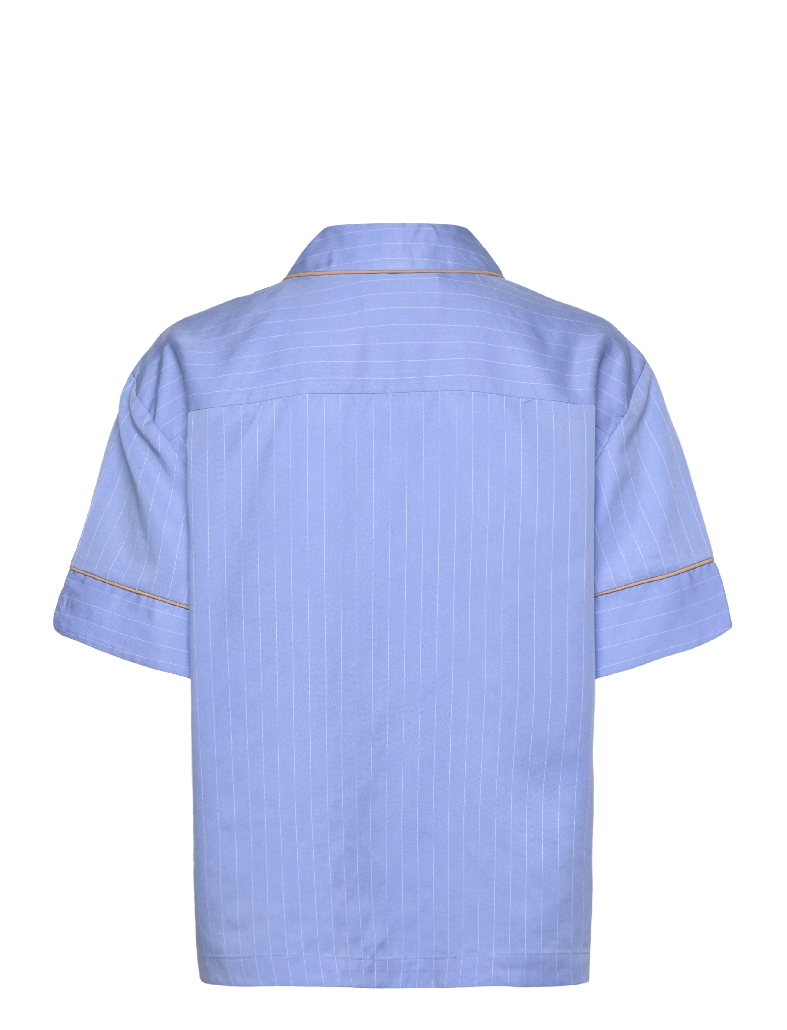Munthe - USHI - short-sleeved shirts - blue - 2