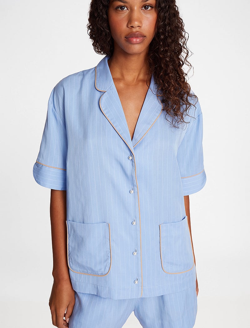 Munthe - USHI - lühikeste varrukatega särgid - blue - 0