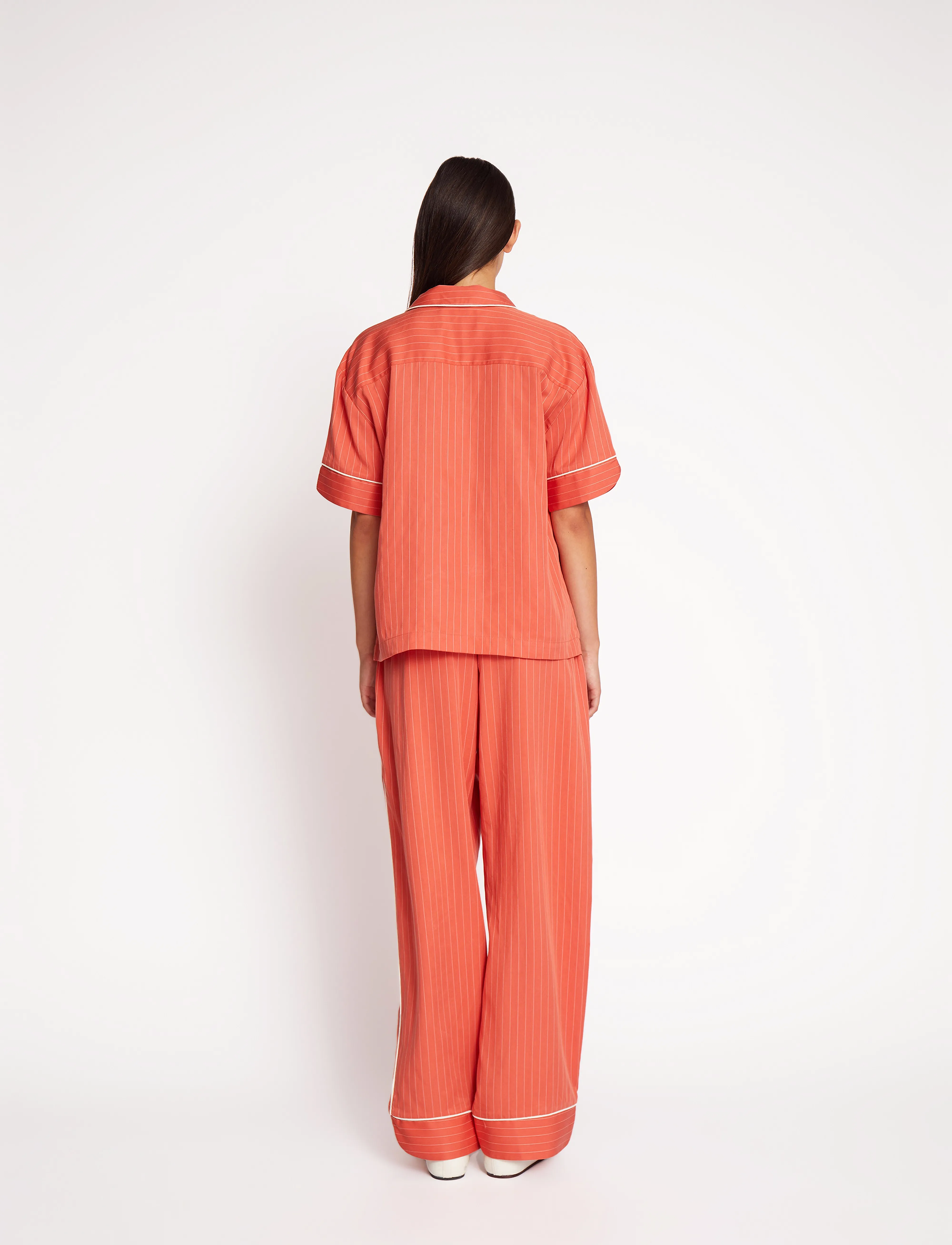 Munthe - USHI - kurzärmlige hemden - red - 3