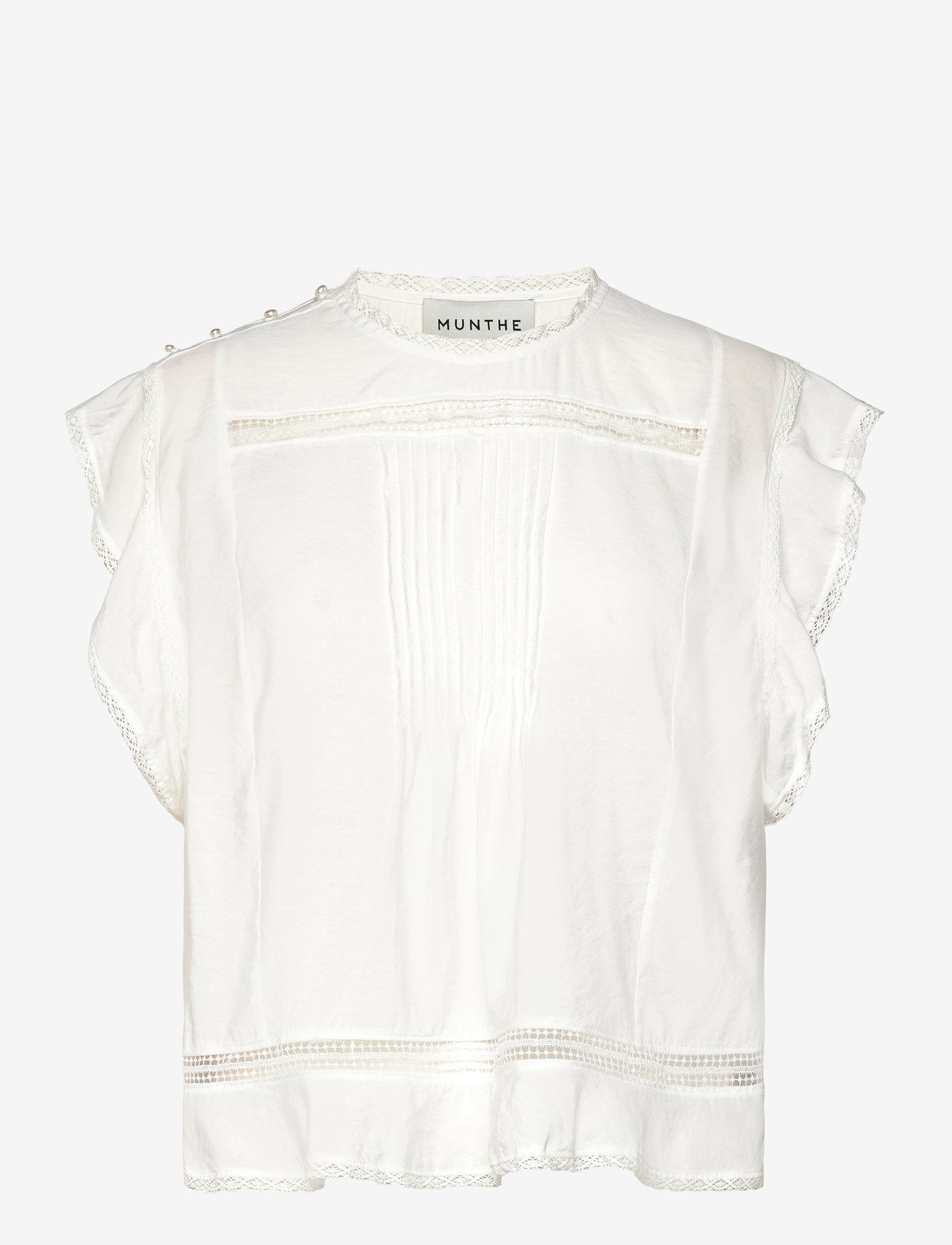 Munthe - USALINA - Ärmellose blusen - white - 0