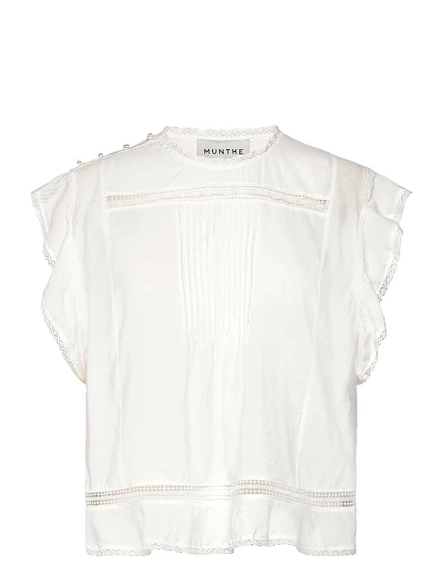Munthe - USALINA - Ärmellose blusen - white - 1