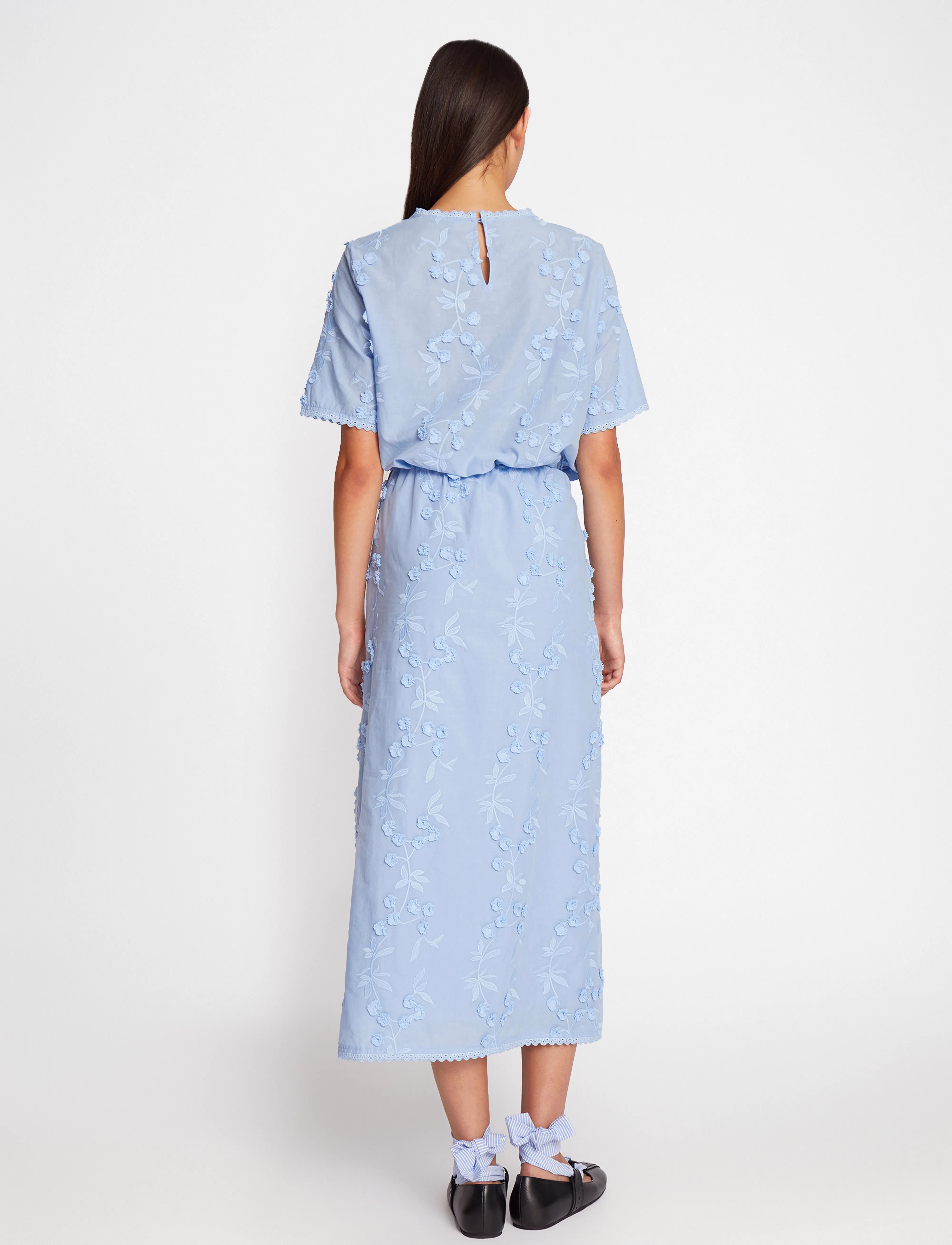 Munthe - UASTA - kortärmade blusar - blue - 3