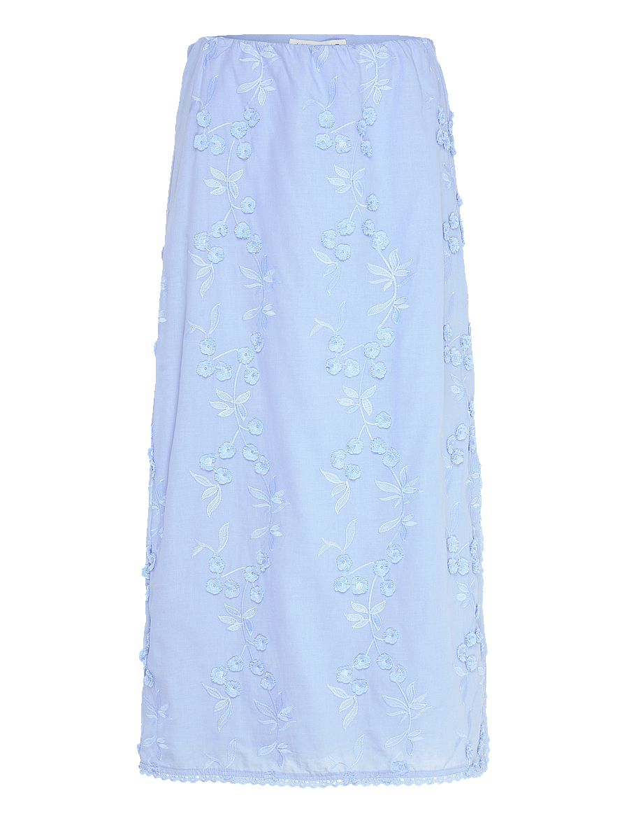 Munthe - URSA - midi-röcke - blue - 1