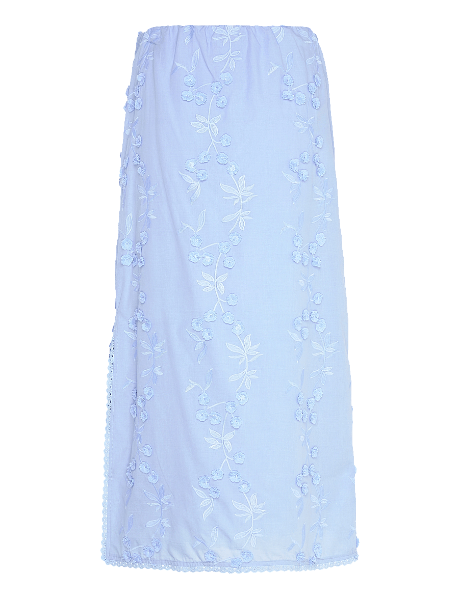 Munthe - URSA - midi-röcke - blue - 2