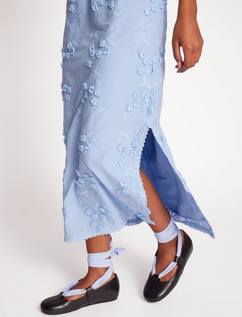 Munthe - URSA - midi-röcke - blue - 5