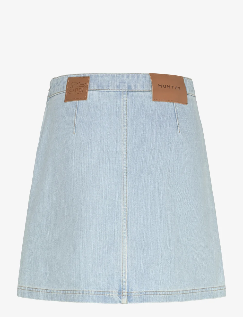 Munthe - UPALA - jeansröcke - light blue - 2