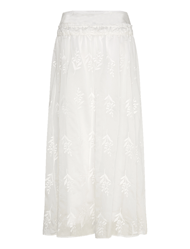 Munthe - ULINE - maxi röcke - ivory - 2