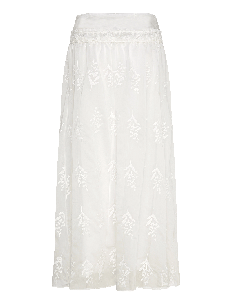 Munthe - ULINE - maxi röcke - ivory - 2