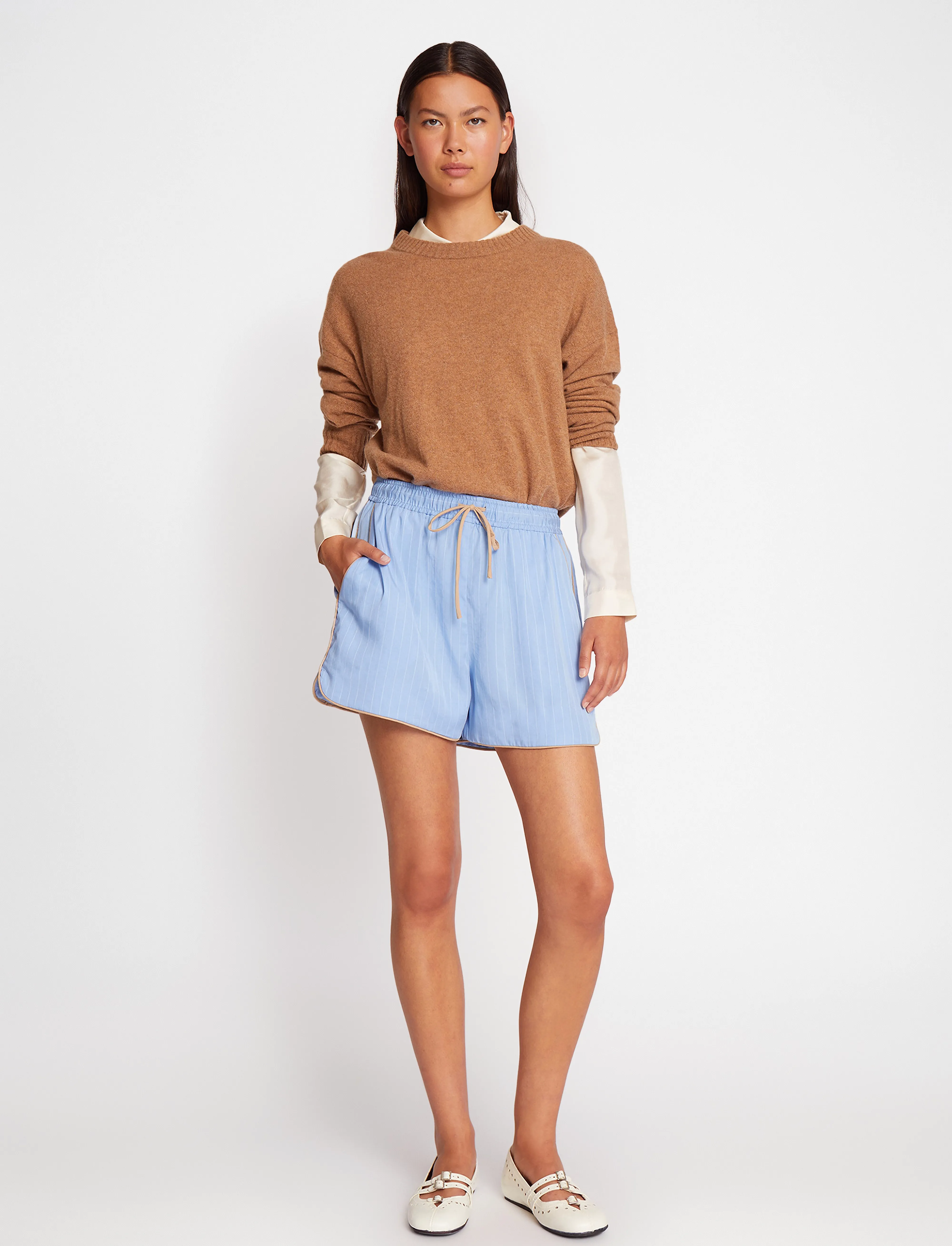 Munthe Uppi, 44, Blue, Shorts > Afslappede Shorts, Dame
