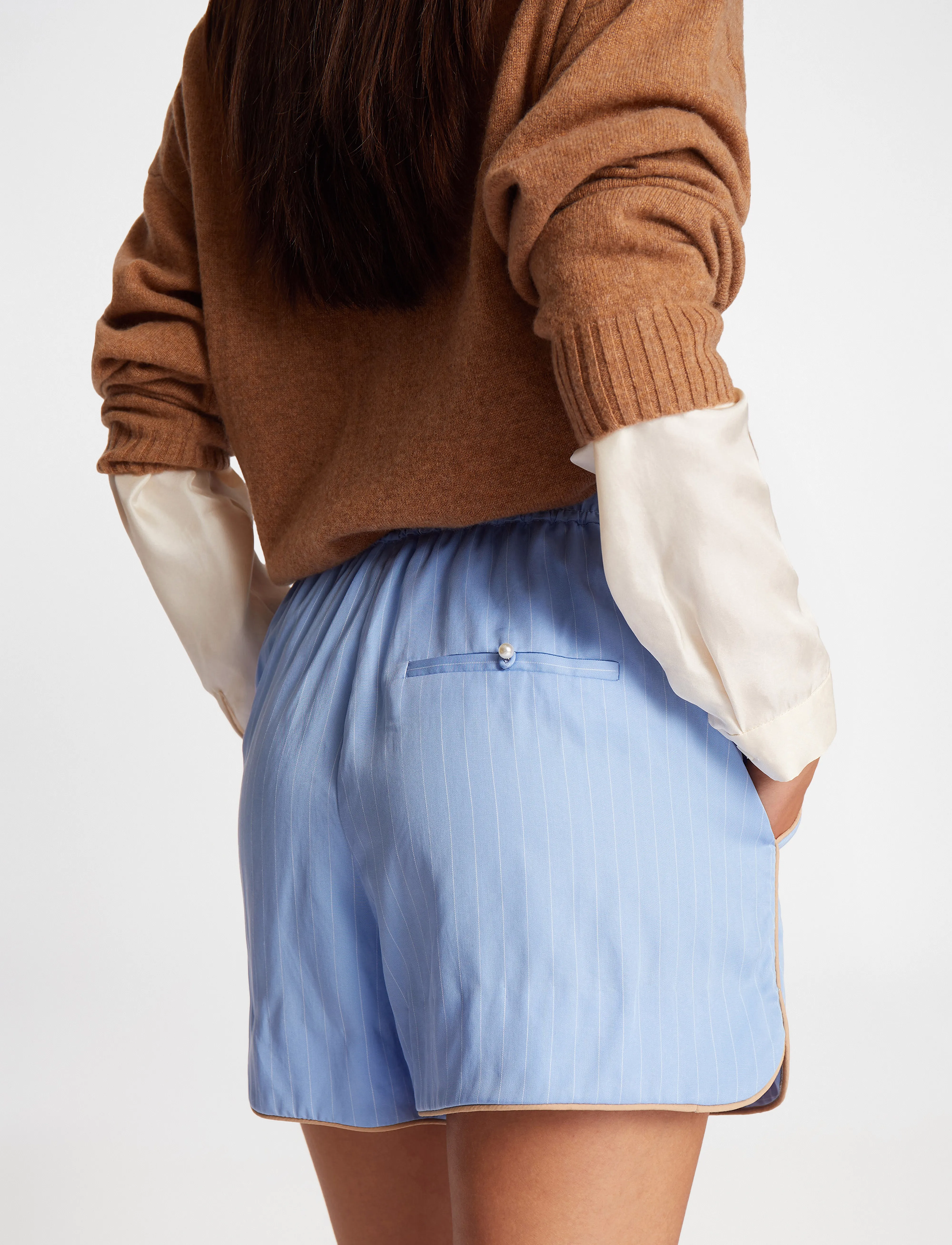 Munthe - UPPI - rennot shortsit - blue - 5