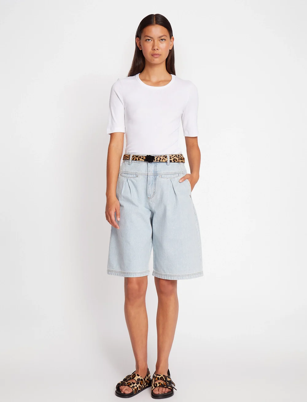 Munthe - URPLE - jorts - light blue - 0