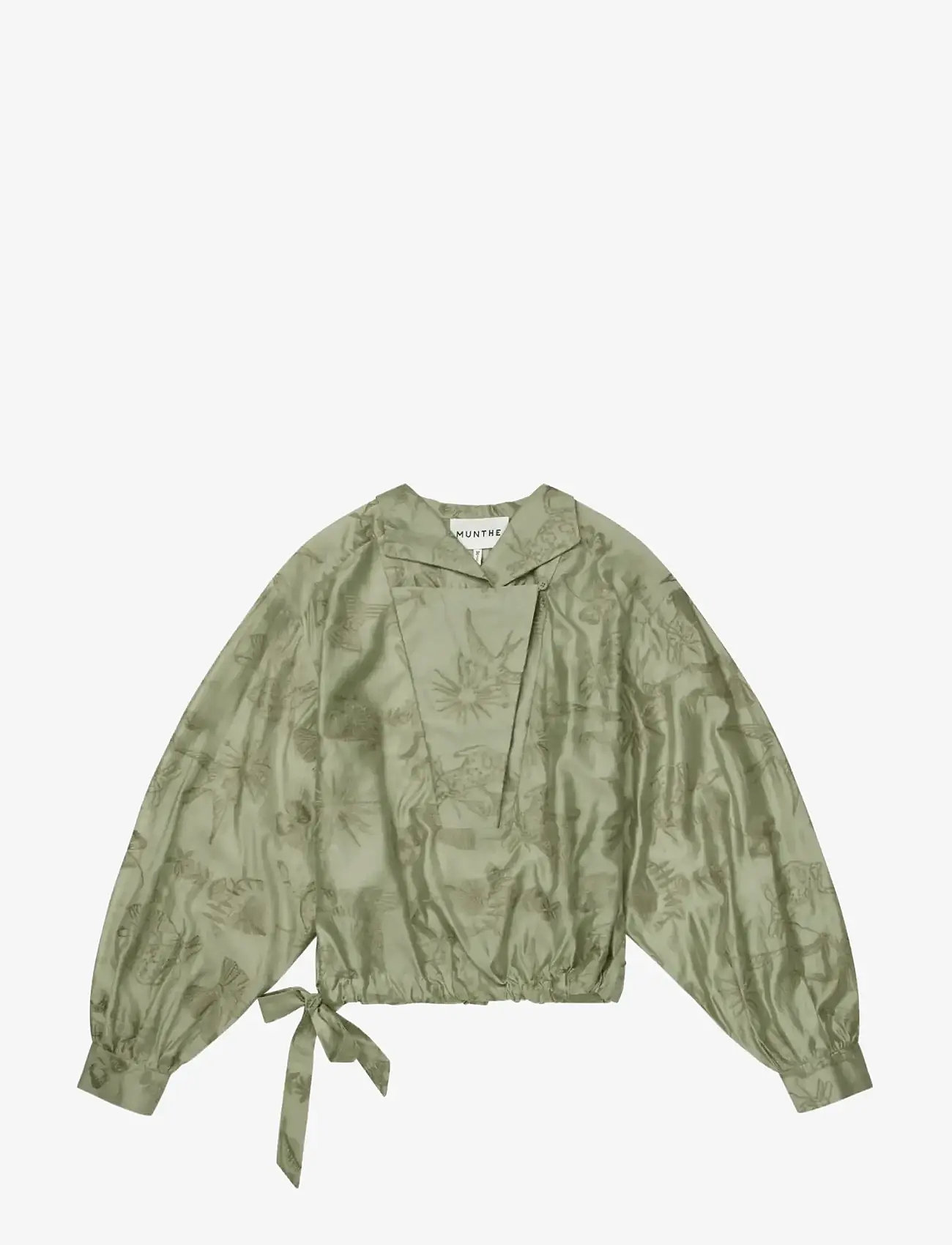 Munthe - BELICIA - langärmlige blusen - green - 1