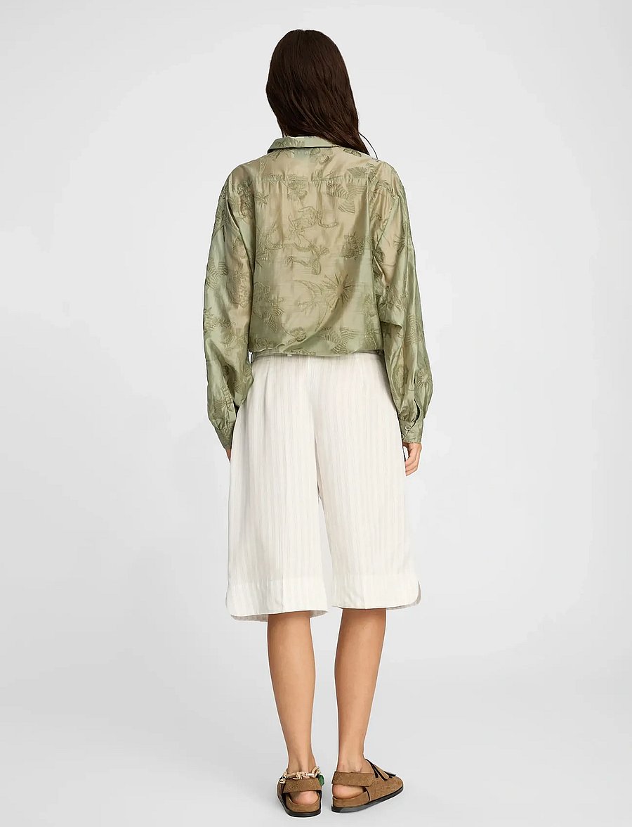 Munthe - BELICIA - langærmede bluser - green - 2