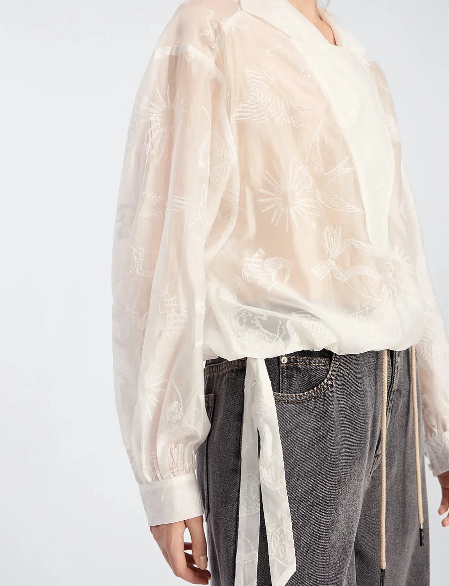 Munthe - BELICIA - langærmede bluser - white - 5