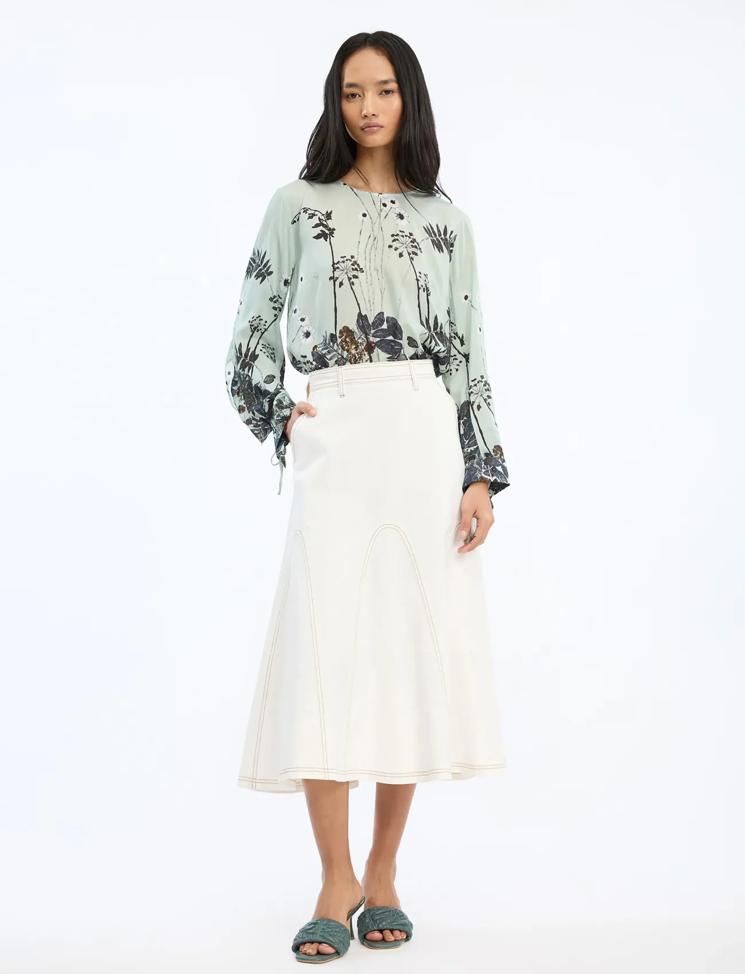 Munthe BASILIA - Blusen - MINT / green