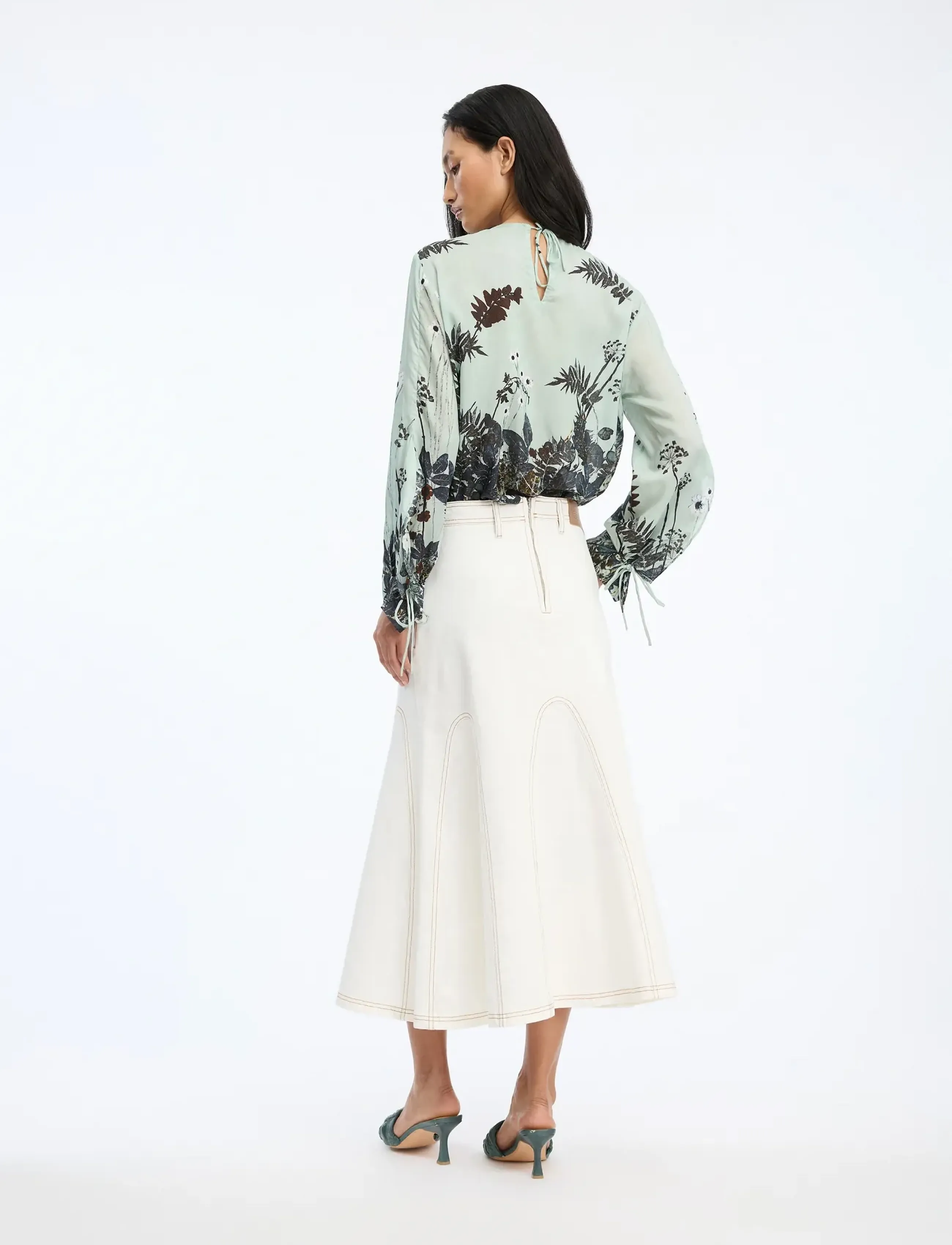Munthe - BASILIA - långärmade blusar - mint - 2