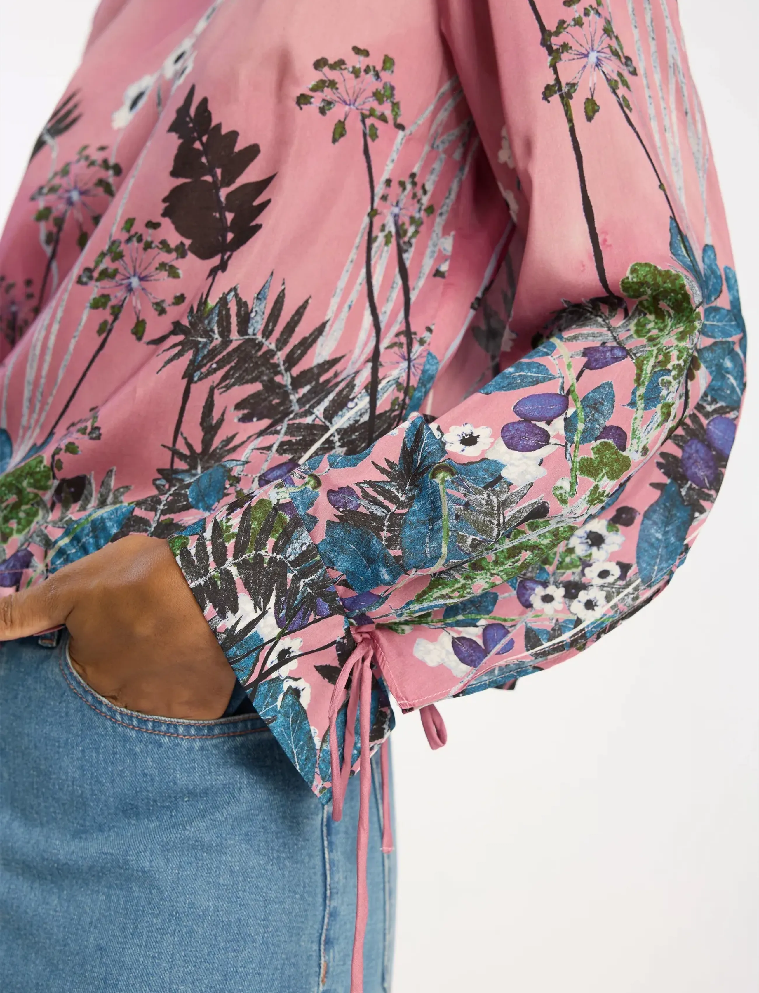 Munthe - BASILIA - långärmade blusar - print berry - 4